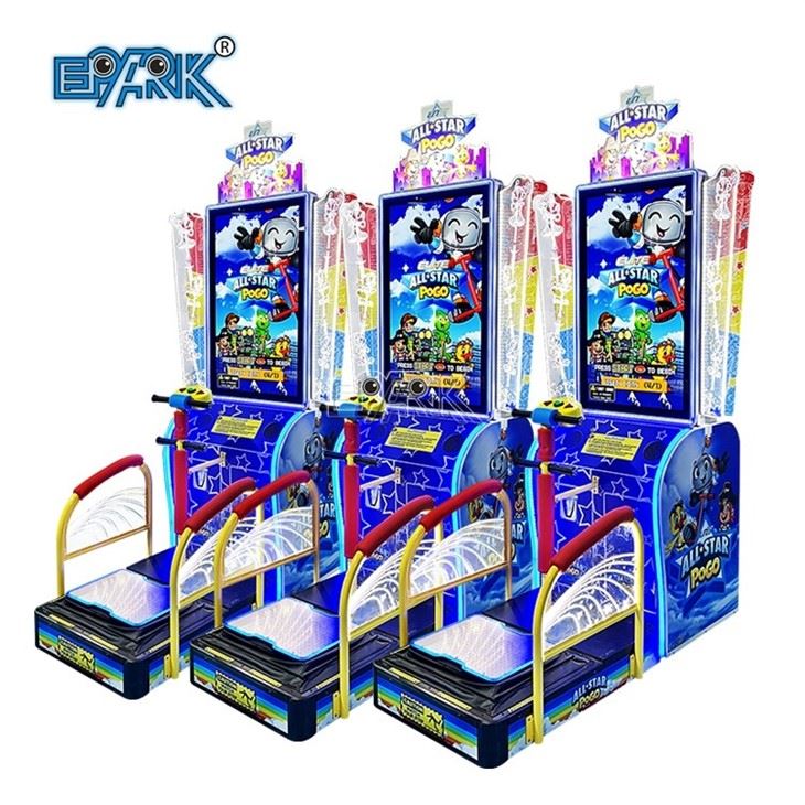 All Star PoGo Jumping Arcade Game Machine