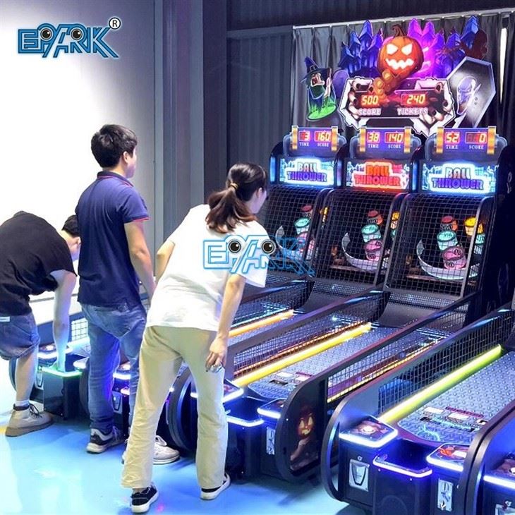 Ball Thrower Bowling Game Machine