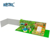 Notranje igrišče na temo rastlin