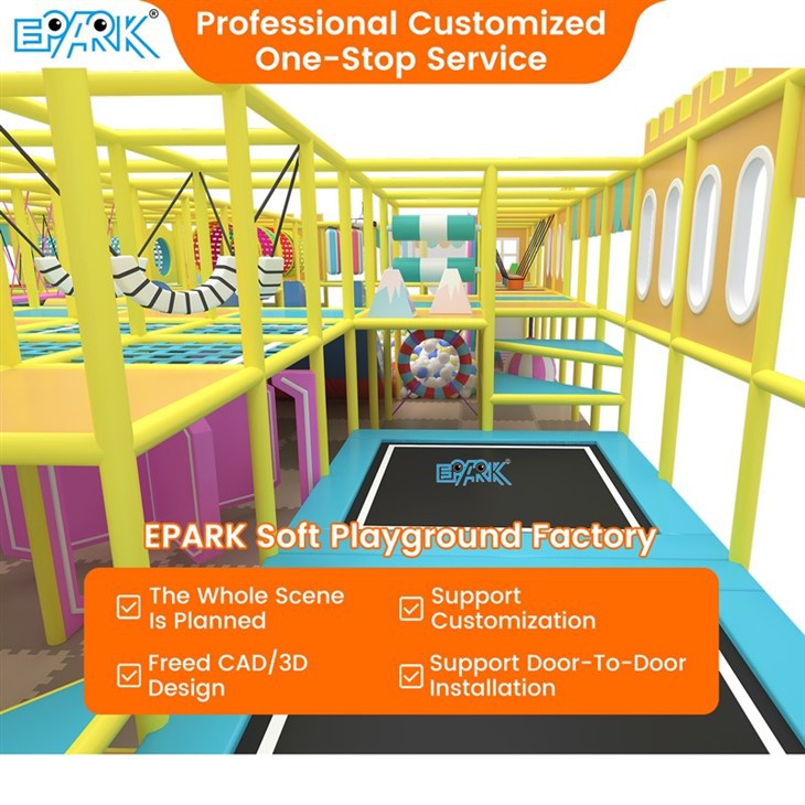 170m² Indoor Playground With Slide price